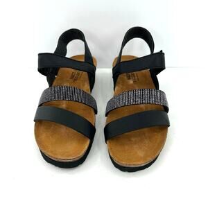 Naot Krista leather women’s comfort wedge sandals shoes